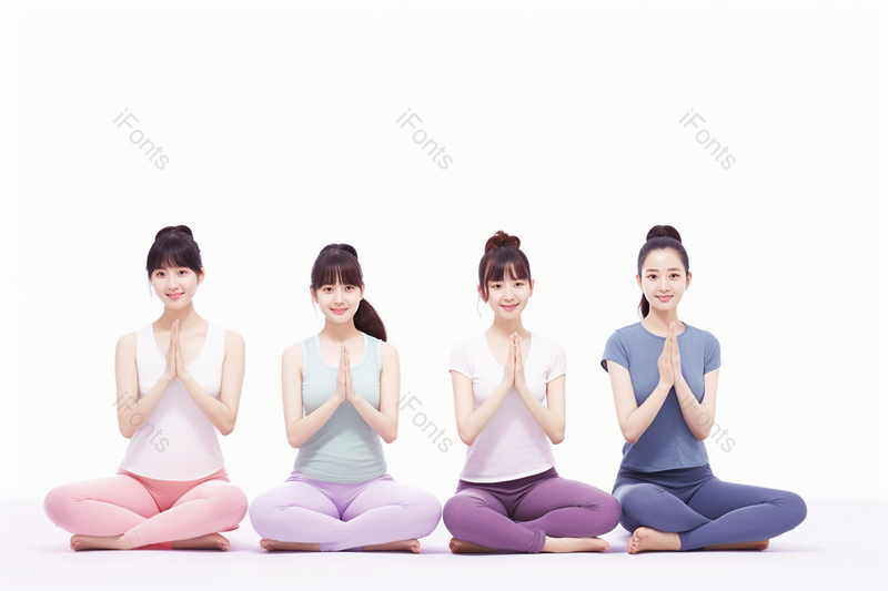 年轻女孩瑜伽健身运动,高清,摄影图,摄影图片,图片大全,摄影图免费下载